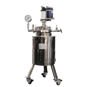 Stand Lab stainless steel chemical reactor autoclave