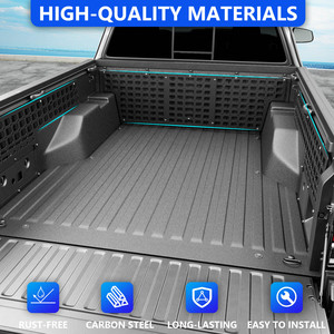 Per 2005 2023 <span class=keywords><strong>Toyota</strong></span> Tacoma US modello parti del corpo in acciaio al carbonio resistente pannelli tattici Molle - Product Image 4