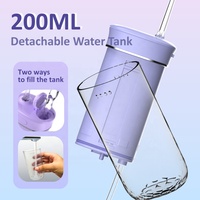 Meilleures ventes : Nettoyeur dentaire portable 200 ml avec réservoir extractible, recharge USB et fonction UV pour appareils dentaires, implants, couronnes et bridges