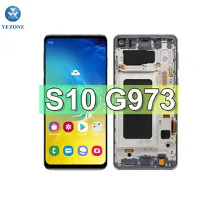 Cellphone Lcds For Samsung S10 5G G977 Screen Lcd Touch For Galaxy S10 G973F/Ds G973U G973 Sm-G973 Display Digitizer Assembly