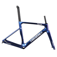 Cuadro de freno de disco de carbono pintado personalizado con prueba UCI