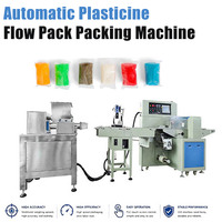 Machine d'extrusion horizontale automatique pour pâte à modeler, argile légère et plastiline, avec fonction d'emballage