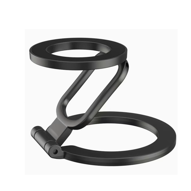 Universal Double Side Desktop Magnet Phone Holder Gym Magnetic Mobile Phone Holder Stand for iphone with Metal Ring Sticker