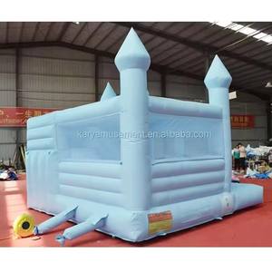Structure gonflable commerciale en PVC bleu de 0,55 mm d'épaisseur avec toboggan et piscine à balles pour fêtes, garantie 3 ans, pour 3 ans et plus, capacité 300-500 kg - Product Image 4