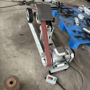 Stainless Steel Wire Drawing Arc Dual-purpose Belt Grinding Machine Vertical Horizontal Multi-use <strong>Sand</strong> Belt <strong>Grinder</strong> - Product Image 6