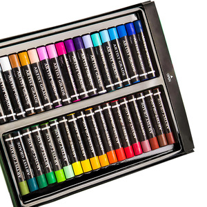 Crayons à huile Dankerin Three Generations Heavy Color, ensemble de 12/24/36 couleurs, <span class=keywords><strong>pastel</strong></span> huileux doux - Product Image 1