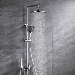 Juego de Ducha de Acero Inoxidable Contemporáneo Europeo, Cabezal de Ducha de Lluvia de Cerámica para Uso en Hoteles, Grifo de Baño Moderno con Acabado Europeo - Product Image 5