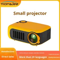 Projecteur de cinéma maison mural pour chambre à coucher, écran mobile intelligent pour projection domestique, projection portable pour dortoir étudiant, mini 3D A2000