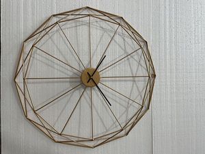 Large Iron <b>Wall</b> <b>Clock</b> Home <b>Decorative</b> Antique Country Style Distressed Iron Roman Numeral Quartz Big <b>Clock</b> - Product Image 4