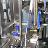 Machine d'emballage automatique rotative à grande vitesse LINPACK pour sachets préformés, doypacks, remplissage et scellage de pâte de tomate et de sauce