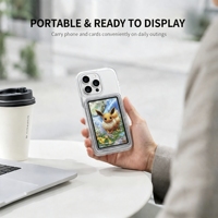 Étui de téléphone personnalisé avec logo pour iPhone 18 Pro, avec support de présentation pour cartes TCG, accessoires de téléphone portable en gros