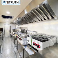 Food Truck, Petite Camionnette Convertie, Food Truck d'Occasion à Vendre, Cuisine Mobile Conduisible, Remorque Alimentaire, Food Truck