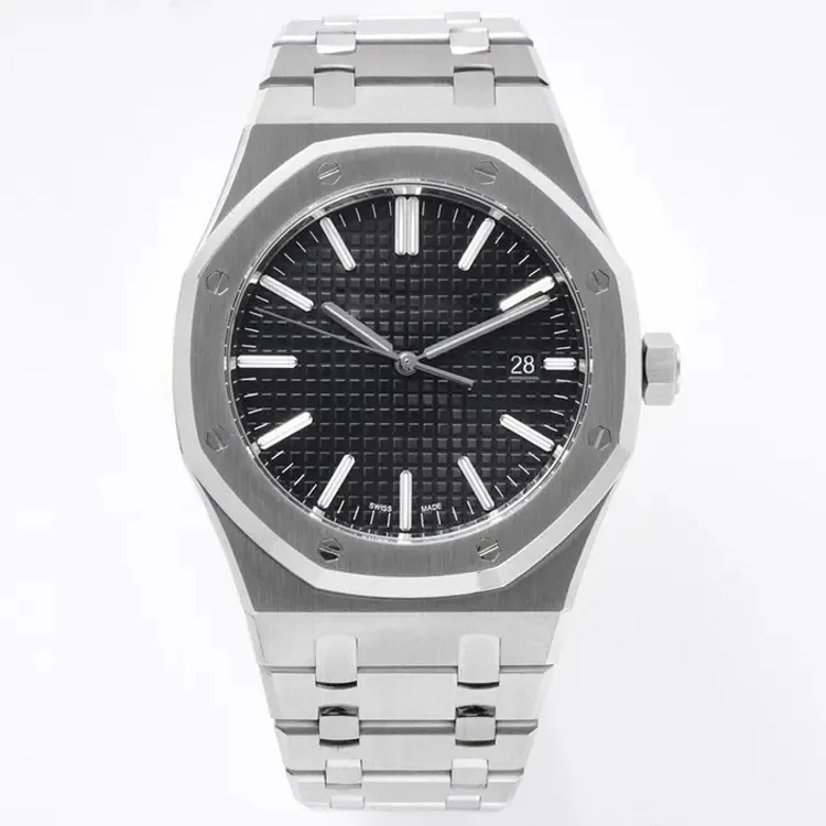 Relógios Designer Banda De Aço Relógios De Alta Qualidade Eta Homens Wrist Date Sapphire 3A Super Clone Relógios Mecânicos Automáticos