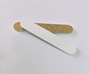 Pizarra de esmeril con forma de cebra y purpurina dorada, de alta calidad, con logotipo personalizado, limas pequeñas - Product Image 2