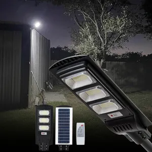 Integrated Waterproof Outdoor 100W 150W 300W 400W Smart abs All In One Solar Street Light Led