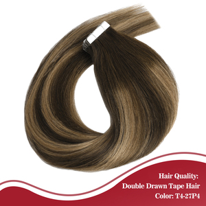 Oem sang trọng giá thấp hơn nhà máy trực tiếp không-remy Trung Quốc tóc thẳng Băng Ins phần mở rộng 20inch tùy chỉnh màu sắc máy đôi - Product Image 2