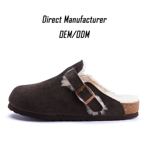 Sandales orthopédiques unisexes pour Birkenstocks et sabots Boston, qualité allemande, doublure en laine, semelle intérieure en liège, antidérapantes, logo personnalisé OEM - Product Image 5