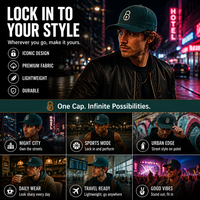 Gorras de Béisbol Bordadas Personalizadas al por Mayor, Gorras de 6 Paneles de Sarga de Algodón con Logotipo, Gorras de Papá con Cierre a Presión, Perfil Bajo, Fabricante OEM