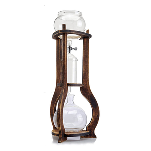 <span class=keywords><strong>Café</strong></span> glacé Cold Brew Drip Tower Cafetière en bois, 6-8 tasses - Product Image 4
