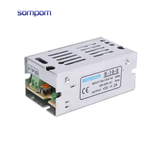 Sompom Manufacturing 5V2A 10W Transformer Switching Power Supply for LED driver with FCC CCC Certification