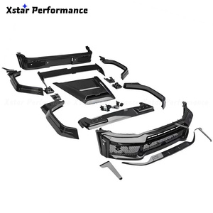 Actualización W464 W465 G63 para 2025 <span class=keywords><strong>Ver</strong></span>. Kit de cuerpo de fibra de carbono seco estilo sujetador para Mercedes Benz W465 W464 G500 G63 parachoques - Product Image 1