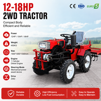 Tracteur agricole diesel homologué CE avec cultivateur rotatif et planteuse pour équipement agricole