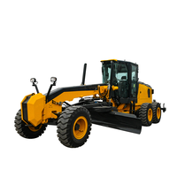 Niveleuse routière lourde SHANTUI SG17B6 164 kW pour l'entretien des routes de transport de carrières et le nivellement des terrains miniers