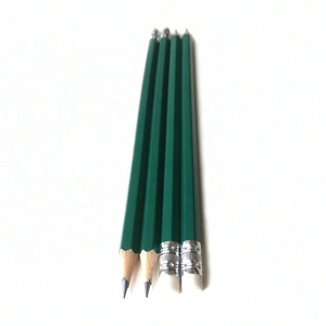 Classical Green Color Design Black HB Lead Custom Your Logo Promotional Office School Using Cheap Bulk Wooden <strong>Pencils</strong> - Product Image 3