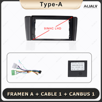 Panneau d'autoradio pour Volvo Android Radio Fascia Frame Fit for Volvo XC70 V70 S60 Stereo Panel DVD GPS Car Accessories
