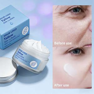 Crème au peptide de cuivre OEM avec 100% de suif nourri à l'herbe, peptide GHK-Cu, active <span class=keywords><strong>la</strong></span> régénération du collagène, soin de <span class=keywords><strong>la</strong></span> peau, crème anti-âge - Product Image 2