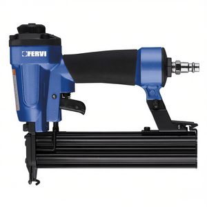 Cloueuse pneumatique Fervi, calibre 18, corps métallique, qualité professionnelle - Product Image 2