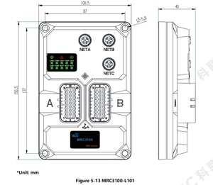 Kconbot IP65 AGV Bảng điều khiển Ros AGV AMR giải pháp điều khiển Laser QRcode Robot di động AGV hệ thống điều khiển - Product Image 4