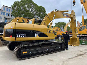 Producto recientemente popular, excavadora usada CAT 320CL repintada con buen rendimiento 320C, vendida a bajo precio, excavadora sobre orugas - Product Image 4