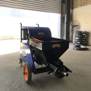 آلة رش الملاط الصغيرة، رشاش هيدروليكي للملاط، آلة رش الطلاء والحجر الحقيقي على الجدران، آلة تجصيص - Product Image 5