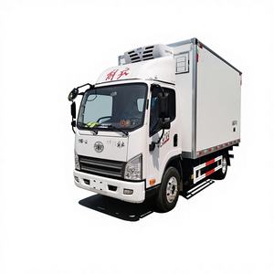 Camion frigorifique FAW4x2 utilisé pour les petits camions frigorifiques avec des températures de congélation des aliments allant de -5 ℃   à -18 ℃ - Product Image 1