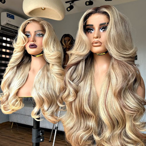 Tête de Mannequin Femme Réaliste en PVC de Haute Qualité MCY avec Épaules, Peau Marron, Maquillage, Support de Présentation pour Perruques - Product Image 1