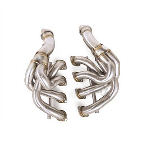 Tubo de Escape de Acero Inoxidable para Mercedes Benz <span class=keywords><strong>GLK</strong></span> <span class=keywords><strong>63</strong></span> <span class=keywords><strong>AMG</strong></span> (X204) 6.2 2008-2012, Alto Flujo, Rendimiento de Carreras - Product Image 2