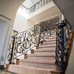 Thiết kế mới hiện đại nhôm & sắt/thép chống gỉ cầu ban công cầu thang ngoài trời lan can lan can - Product Image 6