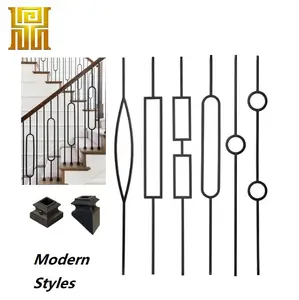 Wrought Iron Stair Balusters Spindles Indoor Stair Iron Metal Baluster Knuckles