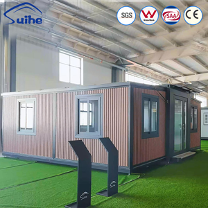Case Prefabbricate Pieghevoli da 20 e 40 Piedi con 2 Camere da Letto, Cucina e Soggiorno <span class=keywords><strong>per</strong></span> Uso come Uffici in Cantiere - Product Image 1