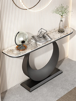Table console de style industriel, nouvelle conception, vente en gros, pour entrée, tables étroites pour salon, table de canapé