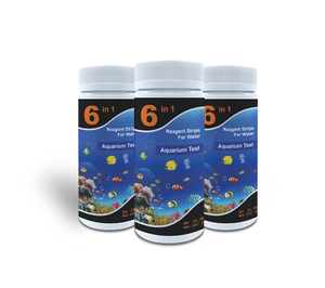 工厂供应商6参数pH亚硝酸盐碳酸盐根硝酸盐根水W-6水试纸条水的硬度测试 - Product Image 6