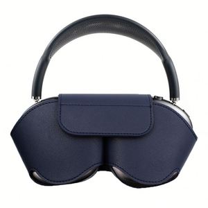 Funda protectora de cuero PU suave para auriculares, estuche de transporte antipolvo para auriculares de viaje - Product Image 2