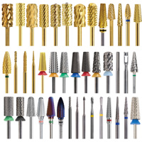 Brocas para uñas ChiYan, herramientas de manicura de carburo 3XC, parte superior lisa, logotipo personalizado, barril grande, broca de carburo para uñas Efile de tungsteno