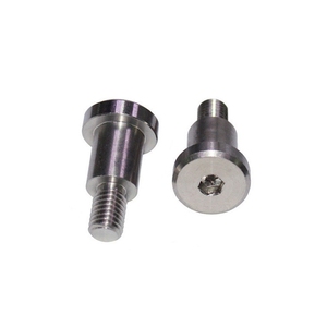 Boulon à épaulement en acier M10 avec tête hexagonale Longueur 20mm Norme ISO/DIN Finition inoxydable <span class=keywords><strong>Bride</strong></span> de chariot carrée Boulons hexagonaux - Product Image 1