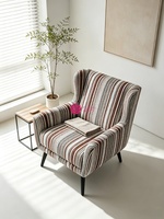 Fauteuil simple vintage américain Yicheng en gros, style français, dossier haut, fauteuil d'appoint, chaise longue de loisirs pour salon