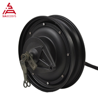 SiAECOSYS QSMOTOR 10x2.15 pouces 205 3000W 60V 80kph Moteur de moyeu avec contrôleur SIAYQ72120 Kits de scooter électrique Neuf
