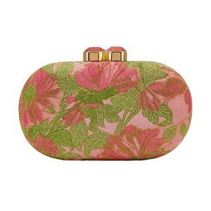 Women's PU Leather Vintage Lady Elegant Fashion Clutch Purse Floral Evening Bag <b>Wedding</b> Party Casual <b>Handbags</b> All Seasons - Product Image 2