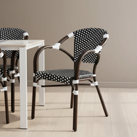 Fauteuil simple d'extérieur moderne en corde tressée pour balcon, mobilier de terrasse et de jardin, ensemble de salon de balcon - Vente en gros