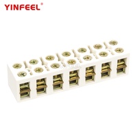 Connecteur d'énergie renouvelable à bornier 7P de distribution d'alimentation de type barrière pour la charge et le contrôle de l'électricité dans le système PV